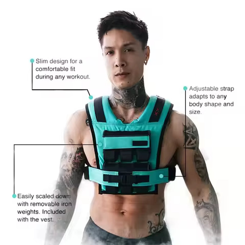 Strength Training Fitness Weighted Vest High Quality Home Gym Outdoor Running Tactical Training Adjustable Weight Vests