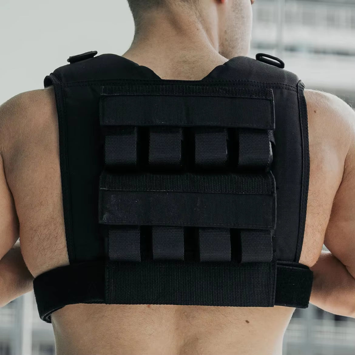 Strength Training Fitness Weighted Vest High Quality Home Gym Outdoor Running Tactical Training Adjustable Weight Vests